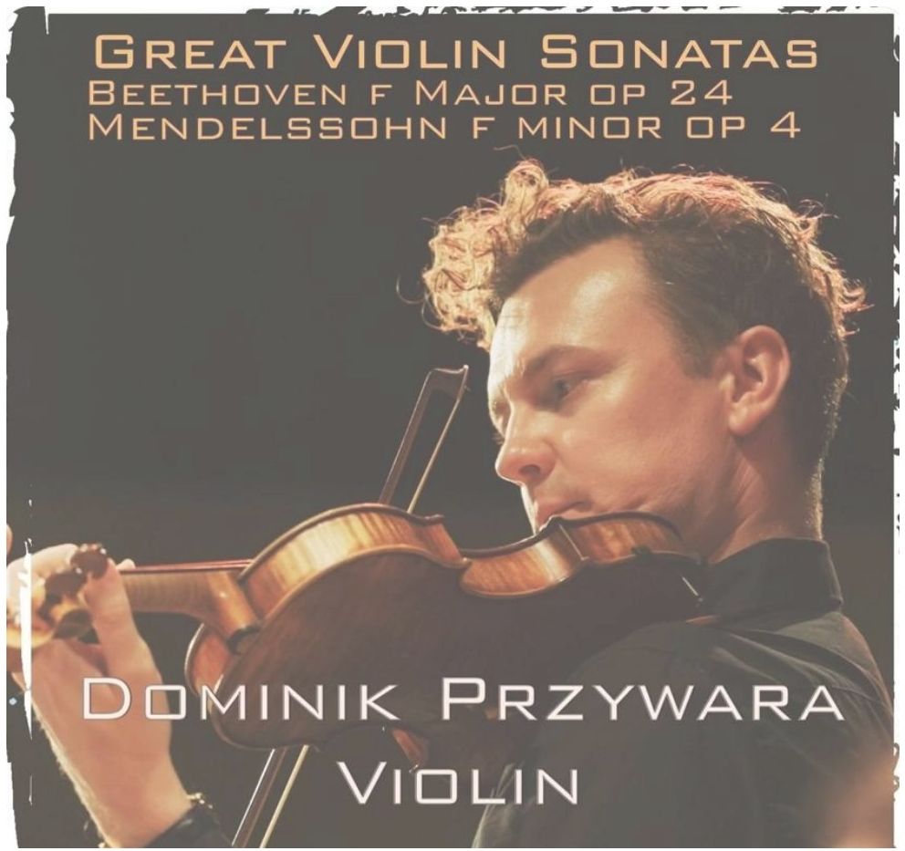 Dominik Przywara — Great Violin Sonatas album artwork